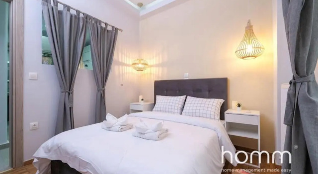 Stylish homm 1BD Apartment in Agiou Louka str 4ppl, Забронировать Апартаменты/квартира Апартаменты Афины, рядом с Айос Элефтэриос, Апартаменты/квартира