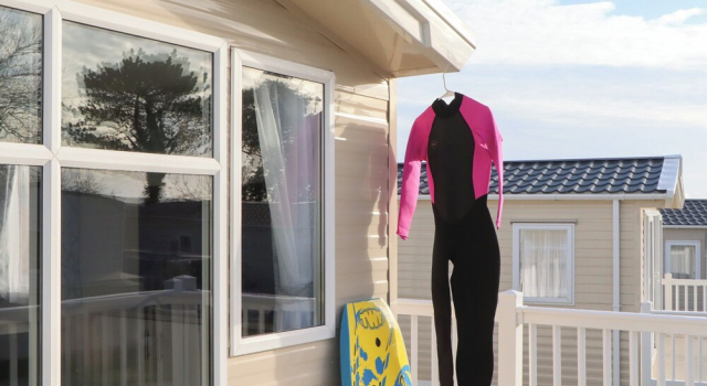 Caravan C32 at Landscove Holiday Park