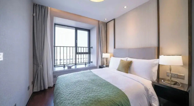 Апартаменты Superior с 3 комнатами с балконом и с видом на город Tyms Gubei Apt 3BR 2BA near Takashimaya