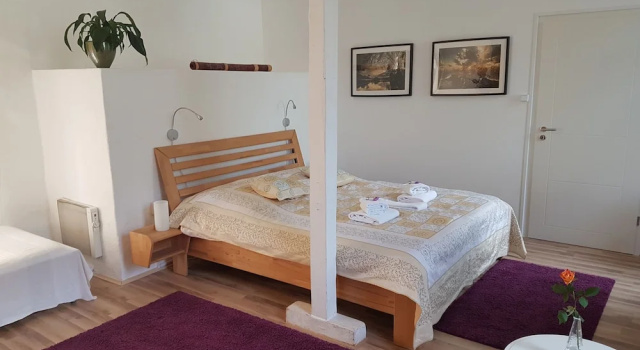 Четырёхместный номер Standard Rhein River Guesthouse - direkt am Rhein