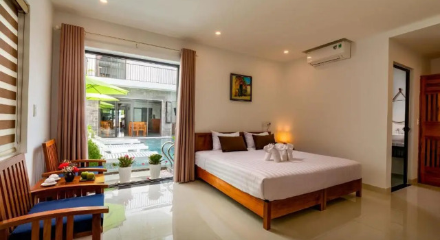 Двухместный номер Deluxe с видом на бассейн Tomorrow Hoi An Villa