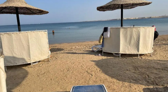 Апартаменты с 2 комнатами Apartment with private Beach in Sahl Hasheesh