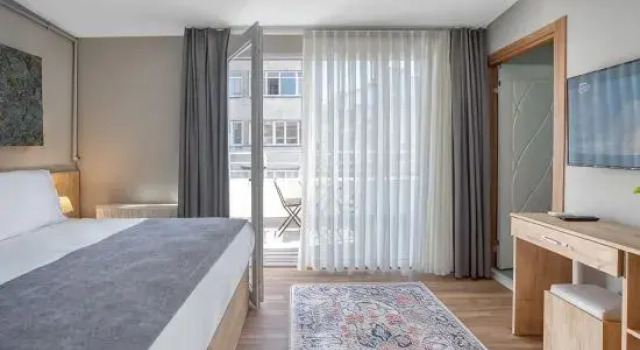 Takism-Penthouse w Balcony 401, Boek Hotel Istanbul Regio Marmara
