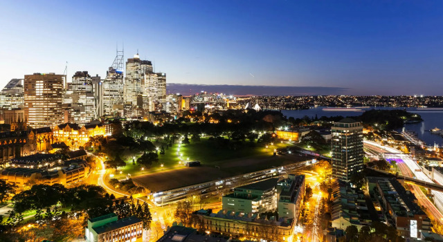 Двухместный номер Deluxe с видом на гавань The Sydney Boulevard Hotel