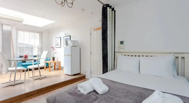 Airy Studio Apartment in Vibrant East London, Забронировать Апартаменты/квартира Апартаменты Лондона, рядом с Шордич, Апартаменты/квартира