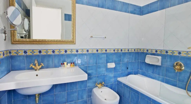 Deluxe Doppel Zimmer mit Meerblick Hotel San Michele