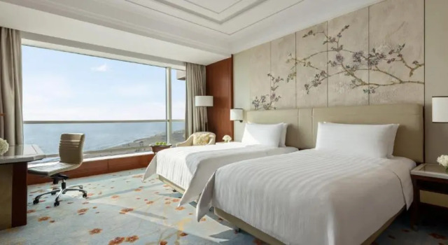 Двухместный номер Deluxe с видом на море Shangri-La Qinhuangdao