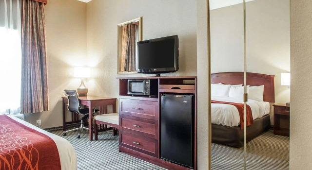 Люкс c 1 комнатой Comfort Inn & Suites Carneys Point - Pennsville