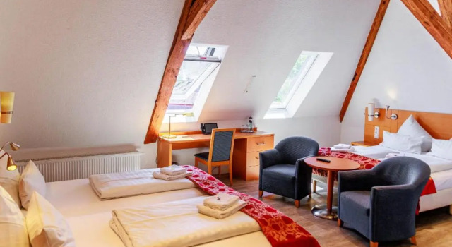 Четырёхместный номер Standard Bodensee-Hotel Kreuz