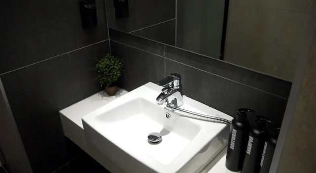 Komfortowy trzyosobowy pokój Hostel CLEO Seoul Hongdae