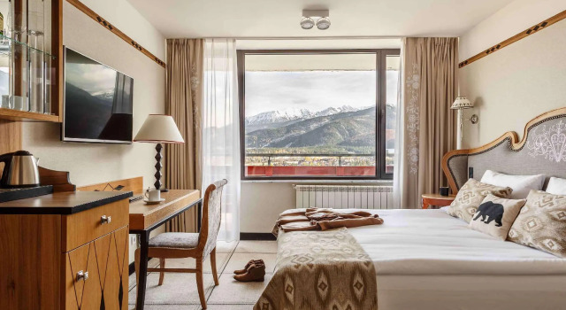 Двухместный номер Deluxe с видом на горы Bachleda Hotel Kasprowy