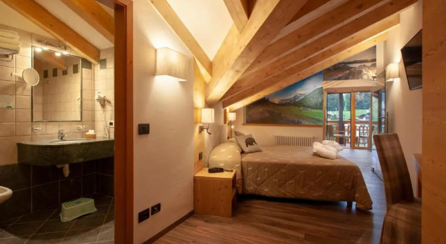 Семейный номер Standard с балконом и с видом на горы Resort Dolce Casa - Family & Spa Hotel