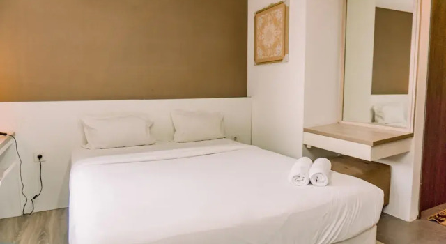 Minimalist And Comfy Studio Apartment At Bintaro Icon, Prenota Appartamento Cempaka Putih 
