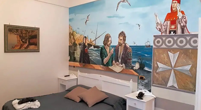Трёхместный номер Standard Hotel Antica Repubblica in the historical center 2 minutes away,at 170mt, from the Sea