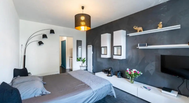 Studio le Cocoon Spacieux confortable parking privé wifi, Book Apartment La Grande-Motte Camargue