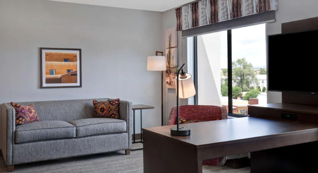 Двухместная студия Hampton Inn Santa Fe South, NM