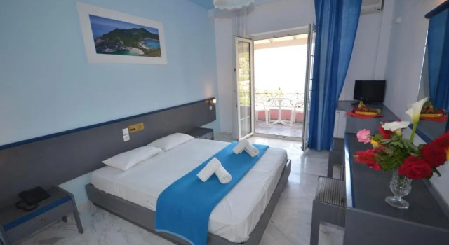 Двухместный номер Standard с видом на море Hotel Elena Ermones