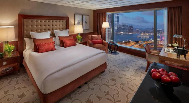 Двухместный номер Standard с видом на гавань Mandarin Oriental, Hong Kong