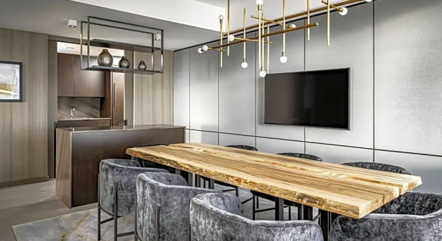 Двухместный люкс Presidential c 1 комнатой JW Marriott Edmonton ICE District