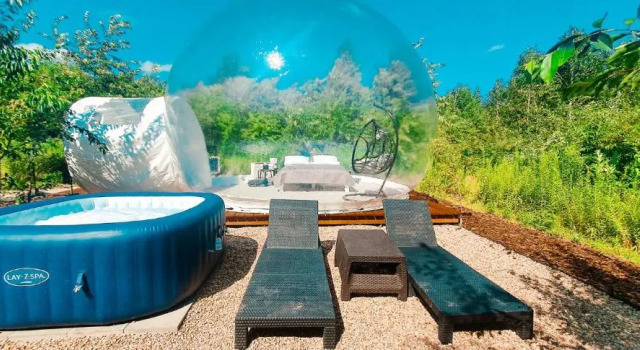 W BAŃCE Glamping, Book Campground Łódź Lodz