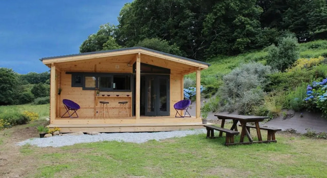 Шале с 3 комнатами Insolites Du Camping De Trezulien