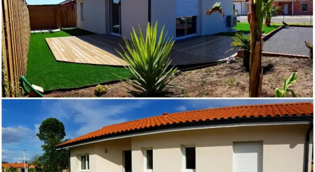 Maison neuve 66m2 Biscarrosse