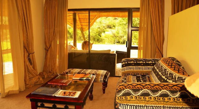Mpongo Private Game Reserve River Lodge, 预订 酒店 东伦敦 东开普省