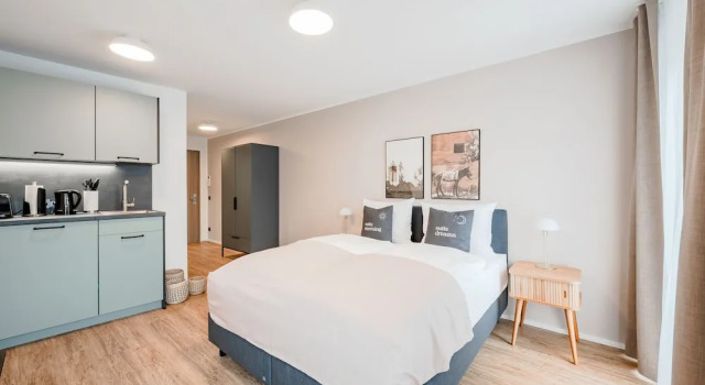 Двухместный люкс Economy Limehome Metzingen Wilhelmstr