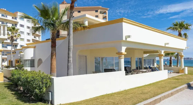 Stunning 3 Bedroom Beach Villa on Sandy Beach Las Palmas Beachfront Resort V-05 3 Villa by RedAwning, Book Resort Puerto Penasco Sonora