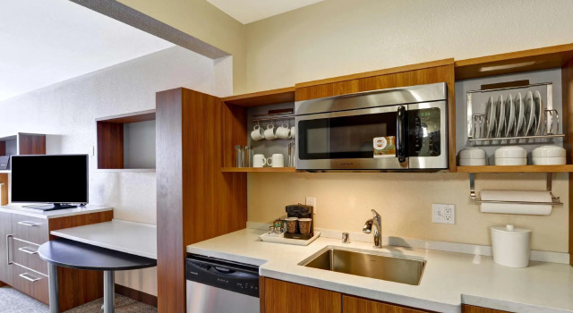 Четырёхместная студия Home2 Suites by Hilton Albuquerque Downtown/University