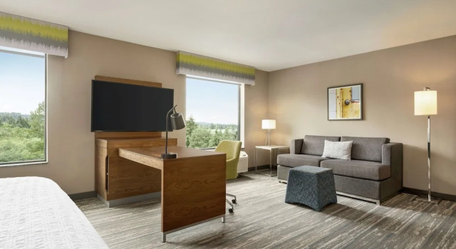 Люкс Hampton Inn & Suites Tacoma/Puyallup