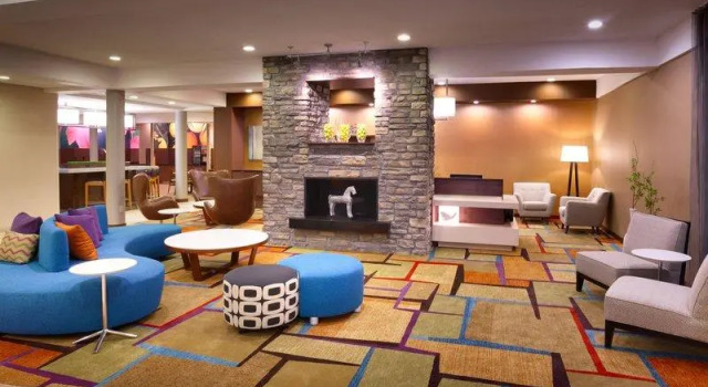 Четырёхместный люкс Fairfield Inn & Suites by Marriott Salt Lake City Downtown