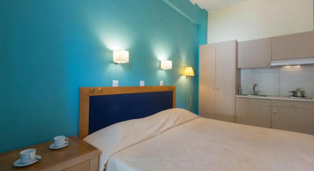 Студия с балконом и с красивым видом из окна Tolon Beach Hotel