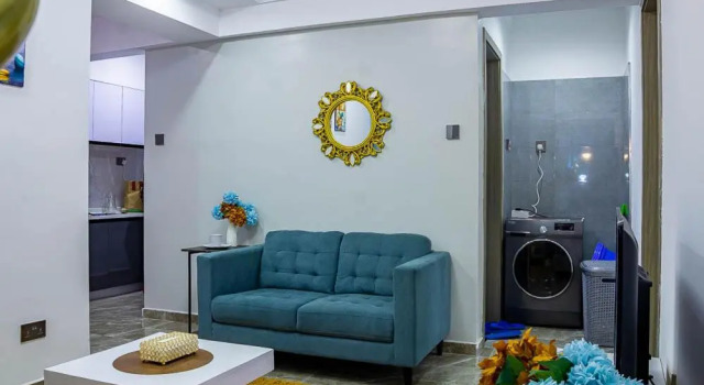 Lovely 1 bedroom unit in Kilimani ,off Ngong Rd, Забронировать Отель Отели Найроби Каунти с парковкой, рядом с Торговый центр Yaya Centre, Парковка