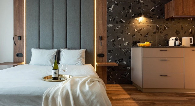 Люкс с балконом apartamenty-wroc Kurkowa 32
