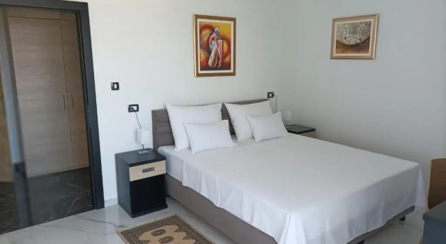 Двухместный номер Deluxe с балконом и с видом на море VILLA JANE INN