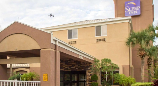 Кровать в общем номере Sleep Inn Ormond Beach - Daytona