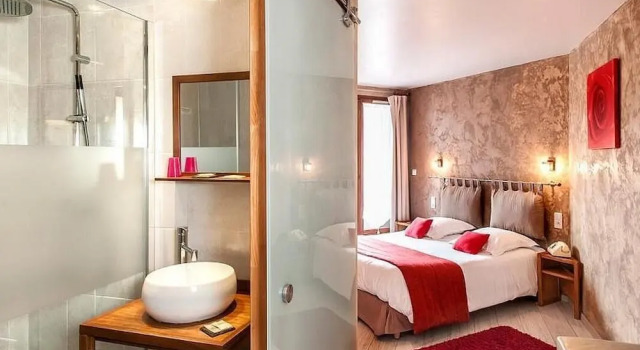 Номер Standard Logis Hotel Restaurant des Voyageurs
