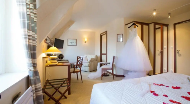 Номер Standard с видом на сад Hotel Spa La Malouinière Des Longchamps - Saint-Malo