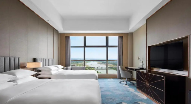 Standardowy dwuosobowy pokój Sheraton Shaoxing Shangyu