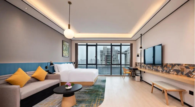 Двухместный номер Deluxe Hilton Garden Inn Nanchang