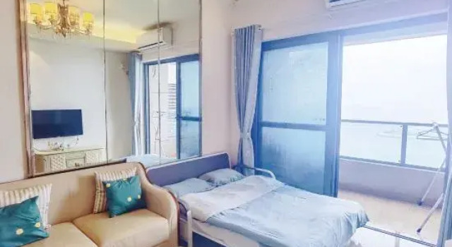 Люкс c 1 комнатой с видом на море Yijia Boutique Suite Apartment (Haihua Island)