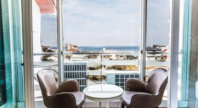 Номер Standard с видом на море Jeju Ocean Family Hotel