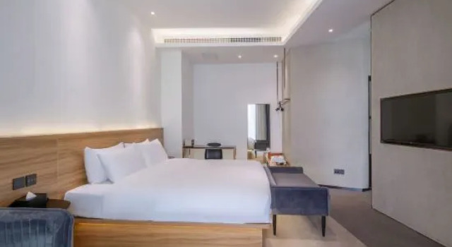 Люкс Executive c 1 комнатой с балконом The Ananas Hotel (Beichen Expo Garden)