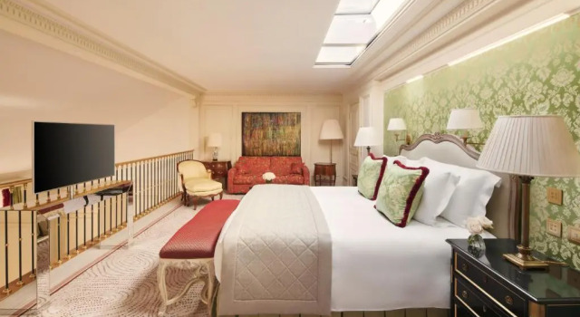 Пентхаус с видом на озеро Beau-Rivage Genève