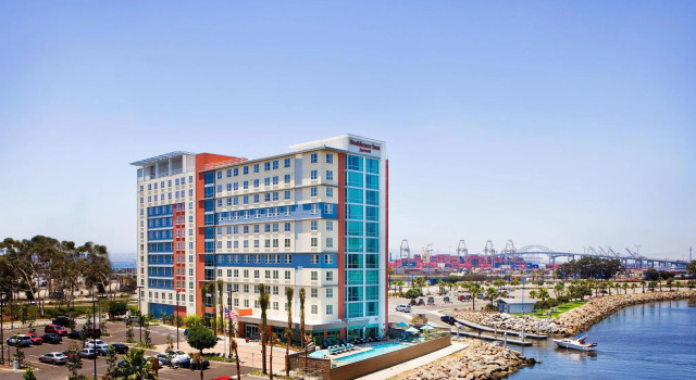 Люкс Residence Inn by Marriott Downtown Long Beach