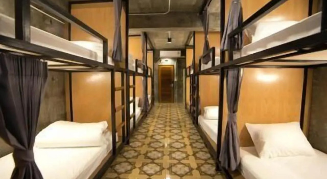 Кровать в общем номере In My Bed Hostel