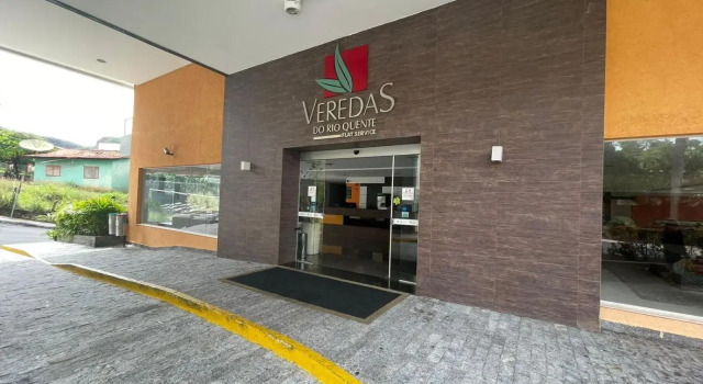 Flat 501 - Condominio Veredas do Rio Quente - Completo com piscinas e área de lazer