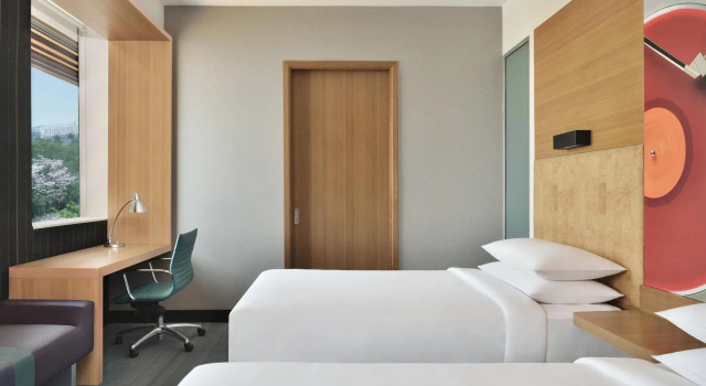 Двухместный номер Standard Aloft by Marriott Bengaluru Outer Ring Road