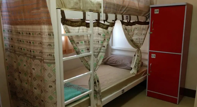 Кровать в общем номере At Lanna House - Adults Only